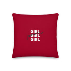 Girl Girl Girl Power Pillow