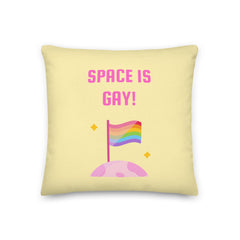 Space Is Gay Pillow