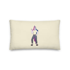 Bisexual Unicorn Pillow
