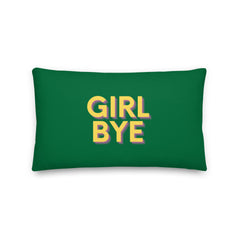 Girl Bye Pillow