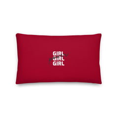 Girl Girl Girl Power Pillow