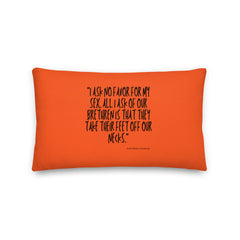 I Ask No Favor For My Sex Pillow