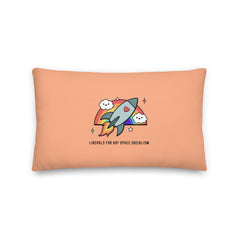 Liberals For Gay Space Socialism Pillow