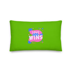 Love Always Wins Pillow