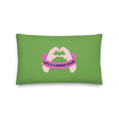 Love Is A Human Right Pillow