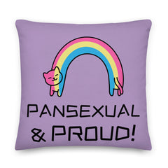 Pansexual & Proud Premium Pillow