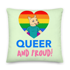 Queer And Proud Premium Pillow