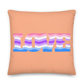 Alternative Genderfluid Love Pillow