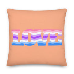 Alternative Genderfluid Love Pillow