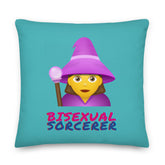 Bisexual Sorcerer Pillow