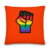 BLM LGBT Resist Pillow