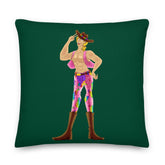Gay Cowboy Pillow