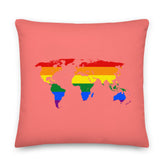 Gay Map Pillow