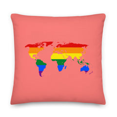 Gay Map Pillow