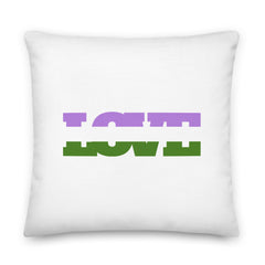 Genderqueer Love Pillow