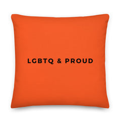 LGBTQ & Proud Pillow