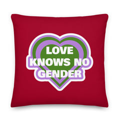 Love Knows No Gender Pillow
