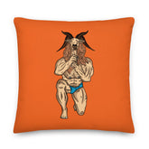 Throat Goat Pillow