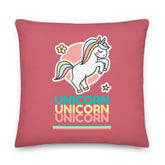 Unicorn Unicorn Unicorn Pillow