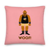 Woof! Gay Bear Pillow