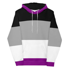 Asexual Pride All-Over Unisex Hoodie