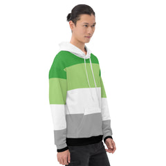 Aromantic Pride All-Over Hoodie