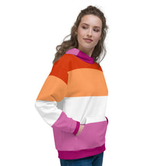 Lesbian Pride All-Over Hoodie