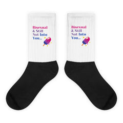 Bisexual & Still Not Into You Socks