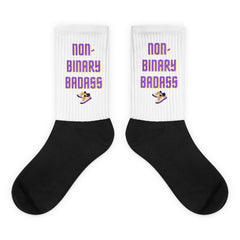 Non-binary Badass Socks