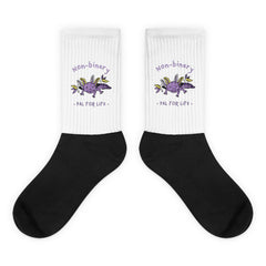 Non-binary Pal For Life Socks