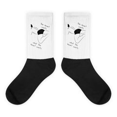 The Heart Wants What The Heart Wants Socks