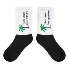 Shadier Than A Palm Tree Socks