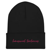 Homosexual Tendencies Cuffed Beanie