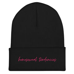 Homosexual Tendencies Cuffed Beanie