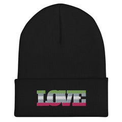 Abrosexual Pride Cuffed Beanie