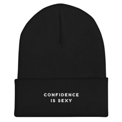 Confidence Is Sexy Cuffed Beanie