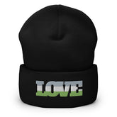 Genderqueer Love Cuffed Beanie