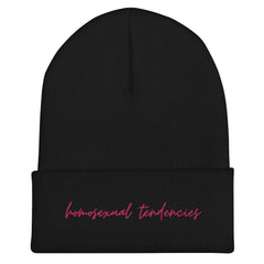 Homosexual Tendencies Cuffed Beanie
