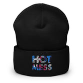 Hot Mess Cuffed Beanie