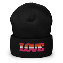 Lesbian Love Cuffed Beanie
