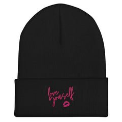 Love Yourself! Cuffed Beanie