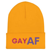 Gay AF Cuffed Beanie