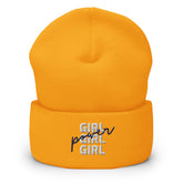 Girl Girl Girl Power Cuffed Beanie