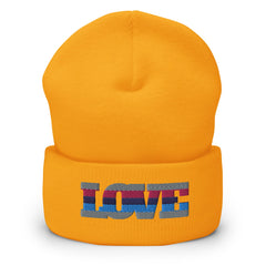 Omnisexual Love Cuffed Beanie