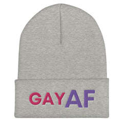 Gay AF Cuffed Beanie