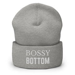 Bossy Bottom Cuffed Beanie