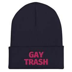 Gay Trash Cuffed Beanie