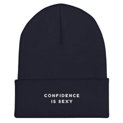 Confidence Is Sexy Cuffed Beanie