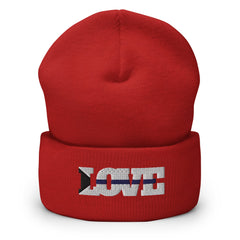 Demisexual Love Cuffed Beanie