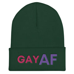 Gay AF Cuffed Beanie
